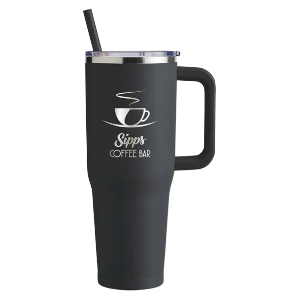 Harriton. 40 oz. Vacuum Insulated Stainless Steel Travel ... - Harriton. 40 oz. Vacuum Insulated Stainless Steel Travel ... - Image 7 of 16