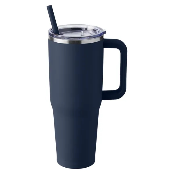Harriton. 40 oz. Vacuum Insulated Stainless Steel Travel ... - Harriton. 40 oz. Vacuum Insulated Stainless Steel Travel ... - Image 10 of 16