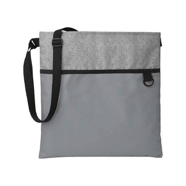 Prime Line. Patchwork Eco Friendly Crossbody Tote Bag. - Prime Line. Patchwork Eco Friendly Crossbody Tote Bag. - Image 6 of 8