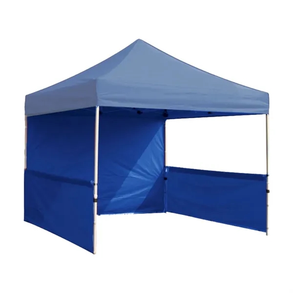 10' x 10' Pop Up Canopy Tent Top With Back Wall - 10' x 10' Pop Up Canopy Tent Top With Back Wall - Image 1 of 2