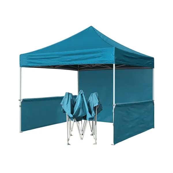 10' x 10' Pop Up Canopy Tent Top With Back Wall - 10' x 10' Pop Up Canopy Tent Top With Back Wall - Image 2 of 2