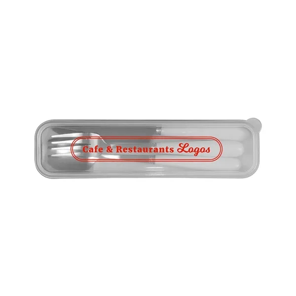 Cutlery Set In Plastic Case - Cutlery Set In Plastic Case - Image 5 of 5