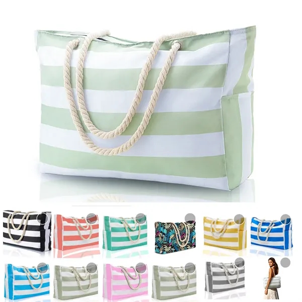 Waterproof Beach Tote Bag - Waterproof Beach Tote Bag - Image 0 of 3