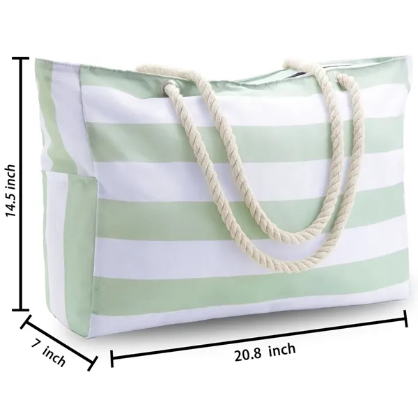 Waterproof Beach Tote Bag - Waterproof Beach Tote Bag - Image 2 of 3