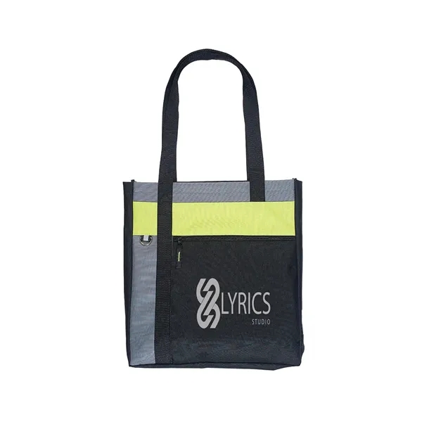 Prime Line. Happy De Stijl Polyester Tote Bag. - Prime Line. Happy De Stijl Polyester Tote Bag. - Image 2 of 3