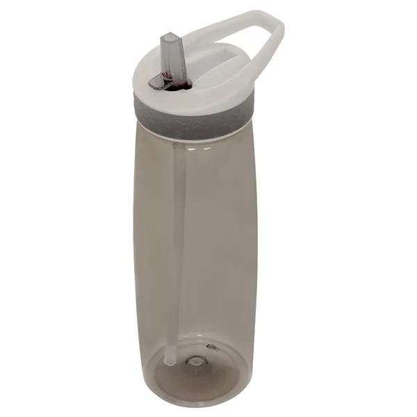 28 oz Wave Bottle With Flip Up Straw - 28 oz Wave Bottle With Flip Up Straw - Image 5 of 5