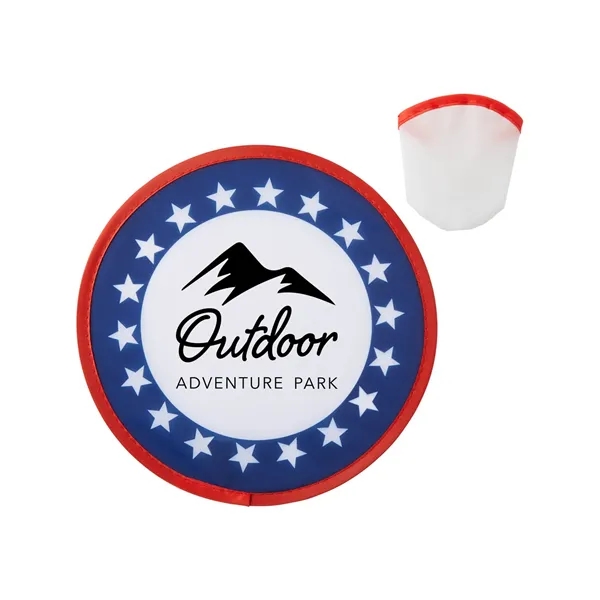 USA Patriotic Folding Flyer With Case - USA Patriotic Folding Flyer With Case - Image 1 of 1