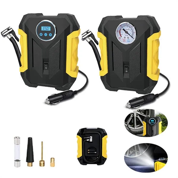Air Compressor Portable Tire Inflator with LED Light - Air Compressor Portable Tire Inflator with LED Light - Image 0 of 3