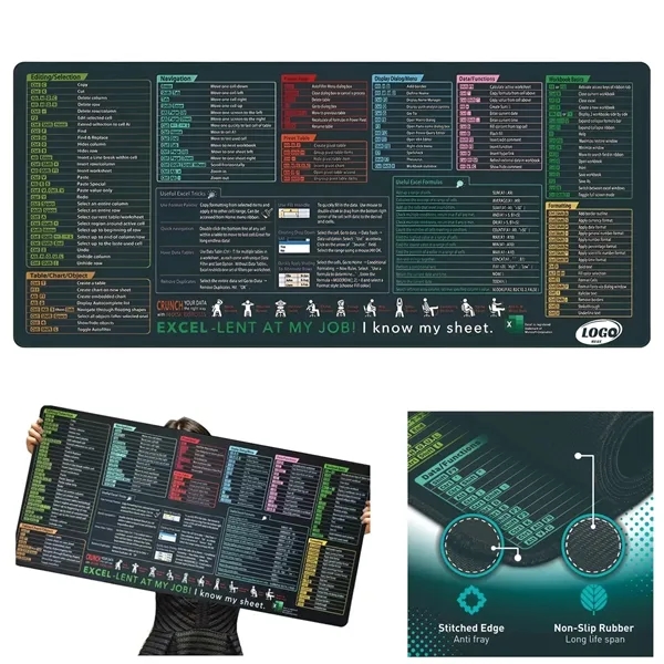 Shortcut Keys Mouse Pad - Shortcut Keys Mouse Pad - Image 0 of 1