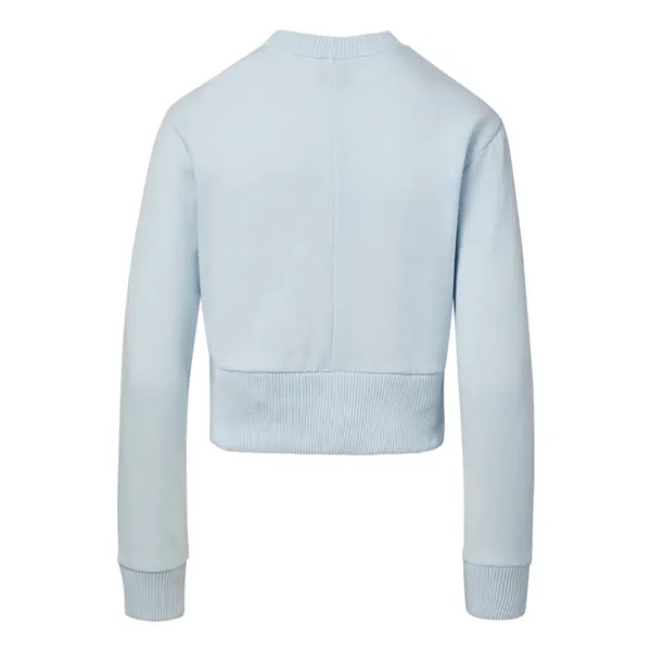 MV Sport Women's Romi Cloud Fleece Crop Crewneck Sweatshirt - MV Sport Women's Romi Cloud Fleece Crop Crewneck Sweatshirt - Image 3 of 10