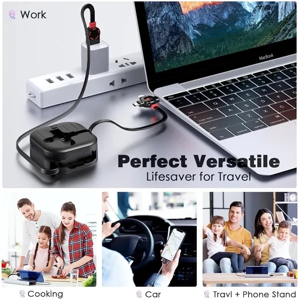 Scalable 3 in 1 Multi Charging Cable - Scalable 3 in 1 Multi Charging Cable - Image 3 of 5