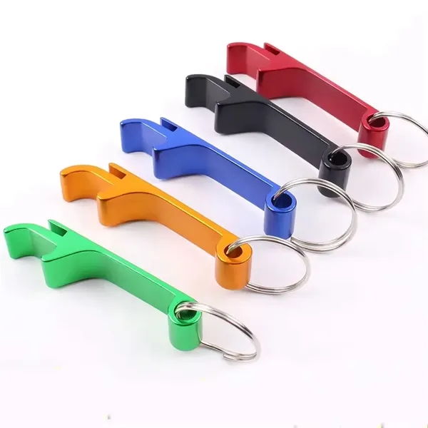 Classic Metal Keychain Bottle Opener - Classic Metal Keychain Bottle Opener - Image 2 of 4