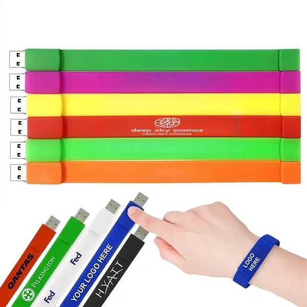 Wristband with USB drive - Wristband with USB drive - Image 0 of 4