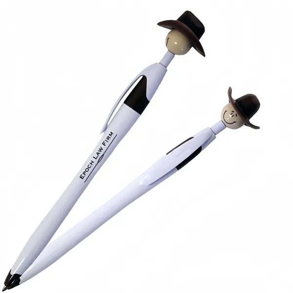 Promotions Cowboy Smiley Pen - Promotions Cowboy Smiley Pen - Image 0 of 1