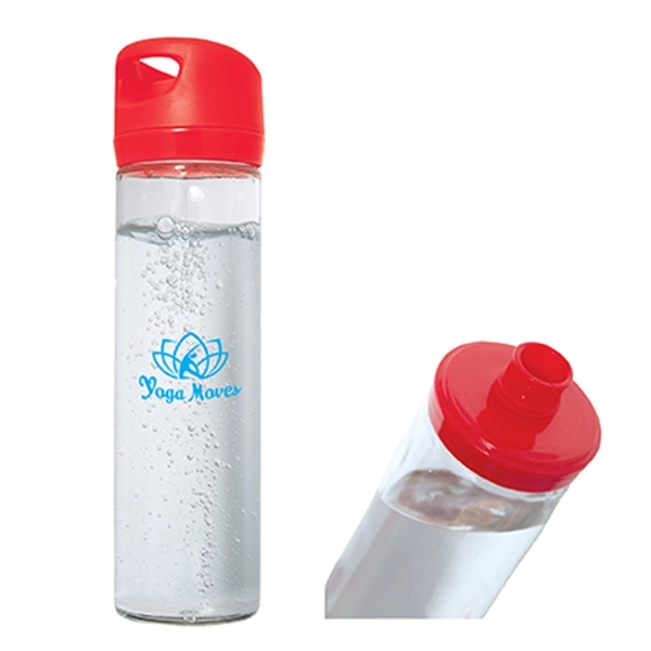 500 ML. (17 OZ.) SINGLE WALL GLASS WIDE MOUTH WATER BOTTLE - 500 ML. (17 OZ.) SINGLE WALL GLASS WIDE MOUTH WATER BOTTLE - Image 4 of 5