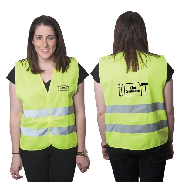 HIGHVIZ LARGE SAFETY VEST - HIGHVIZ LARGE SAFETY VEST - Image 1 of 1