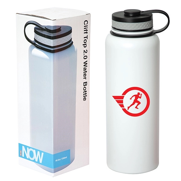 Custom Cliff Top 2.0 Water Bottles (40 Oz.), Water Bottles