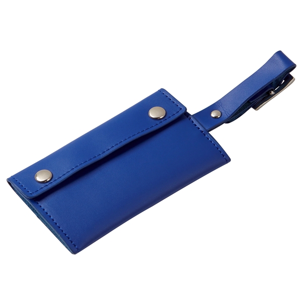 Snap Wrap Leather Luggage Tag - Snap Wrap Leather Luggage Tag - Image 5 of 32