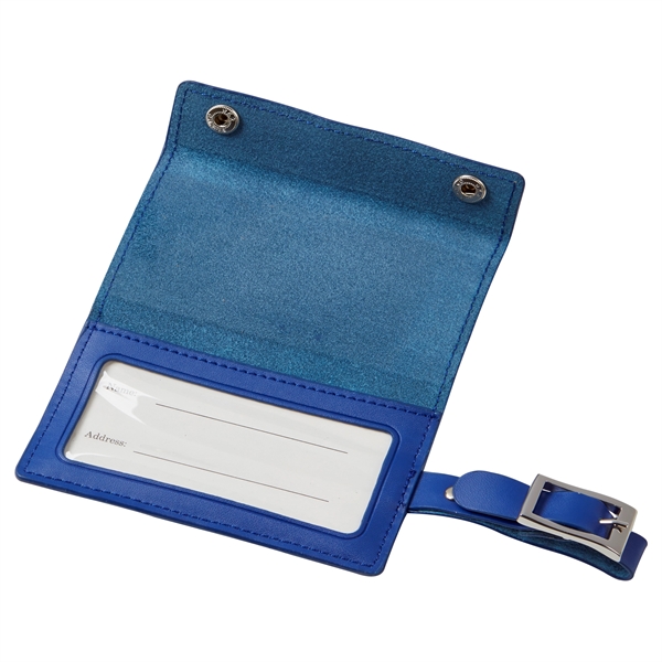 Snap Wrap Leather Luggage Tag - Snap Wrap Leather Luggage Tag - Image 7 of 32