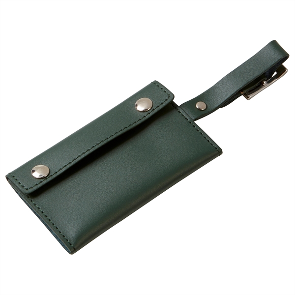 Snap Wrap Leather Luggage Tag - Snap Wrap Leather Luggage Tag - Image 8 of 32