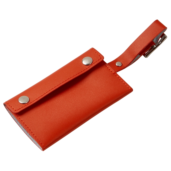 Snap Wrap Leather Luggage Tag - Snap Wrap Leather Luggage Tag - Image 14 of 32