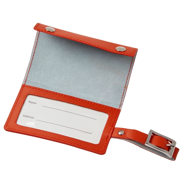 Snap Wrap Leather Luggage Tag - Snap Wrap Leather Luggage Tag - Image 16 of 32