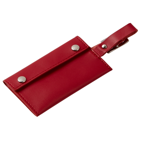 Snap Wrap Leather Luggage Tag - Snap Wrap Leather Luggage Tag - Image 17 of 32