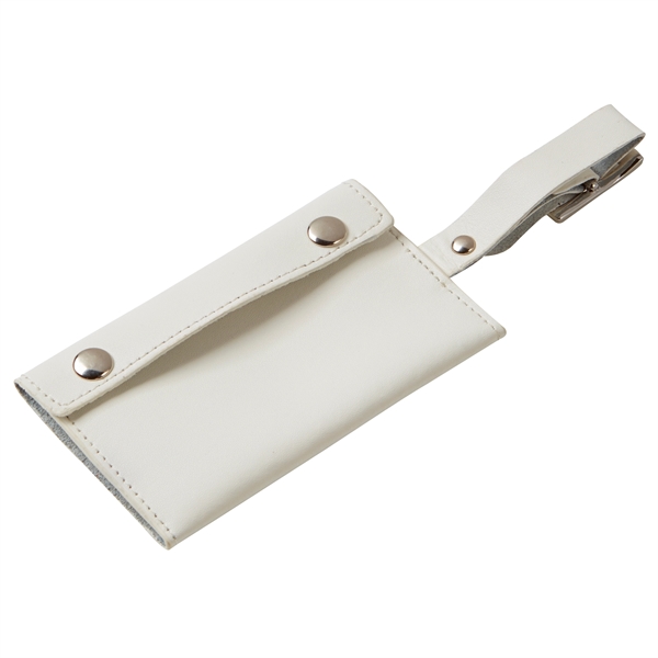 Snap Wrap Leather Luggage Tag - Snap Wrap Leather Luggage Tag - Image 24 of 32