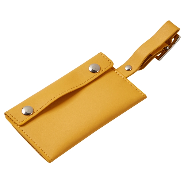 Snap Wrap Leather Luggage Tag - Snap Wrap Leather Luggage Tag - Image 26 of 32
