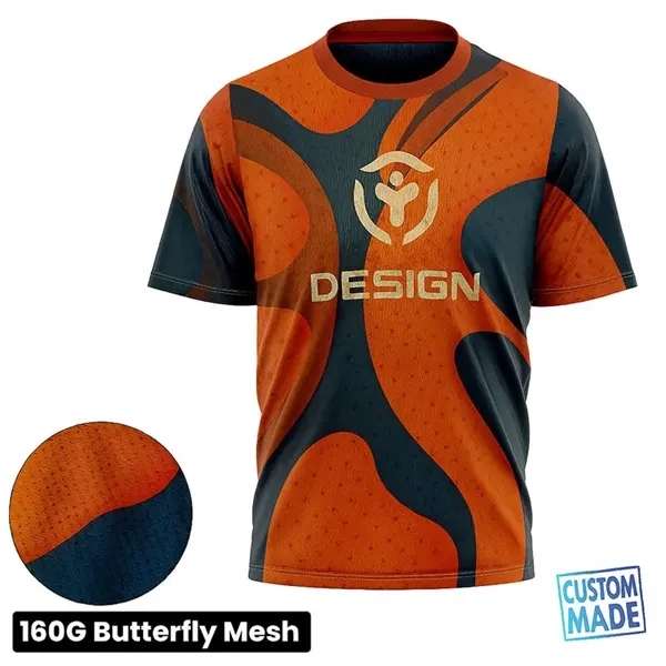 Performance Grade Short Sleeve T-Shirt 160G Butterfly Mesh - Performance Grade Short Sleeve T-Shirt 160G Butterfly Mesh - Image 0 of 0
