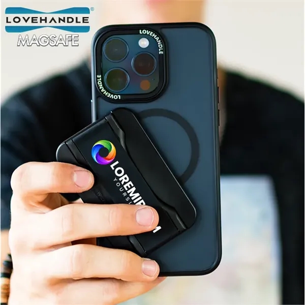 LoveHandle PRO Phone Grip with Stand for MagSafe® - LoveHandle PRO Phone Grip with Stand for MagSafe® - Image 2 of 11