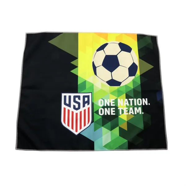 Full Color Sublimated Rally Towel 15" x 18" (Domestic) - Full Color Sublimated Rally Towel 15" x 18" (Domestic) - Image 1 of 1