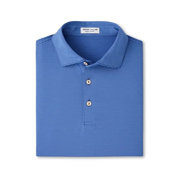 Peter Millar Men's Jubilee Striped Polo - Peter Millar Men's Jubilee Striped Polo - Image 5 of 5