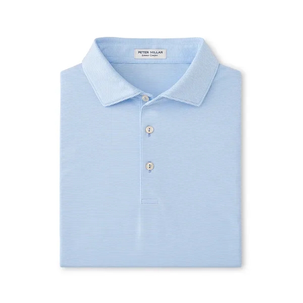 Peter Millar Men's Jubilee Striped Polo - Peter Millar Men's Jubilee Striped Polo - Image 2 of 5