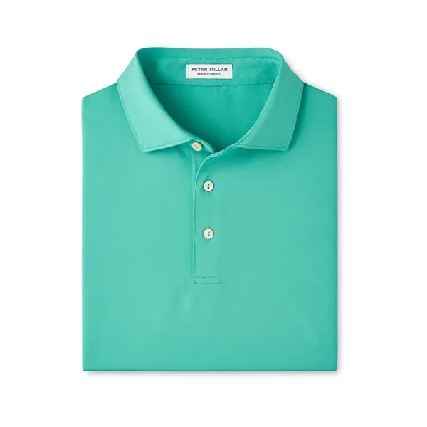 Peter Millar Men's Solid Performance Polo - Self Collar - Peter Millar Men's Solid Performance Polo - Self Collar - Image 5 of 5