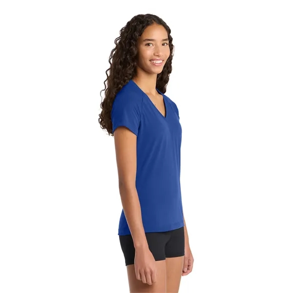 Sport-Tek Women's Ultimate Performance V-Neck. - Sport-Tek Women's Ultimate Performance V-Neck. - Image 17 of 24