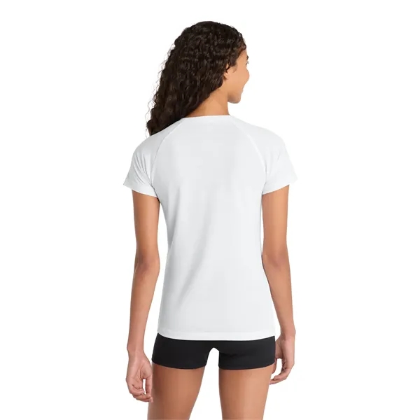 Sport-Tek Women's Ultimate Performance V-Neck. - Sport-Tek Women's Ultimate Performance V-Neck. - Image 21 of 24