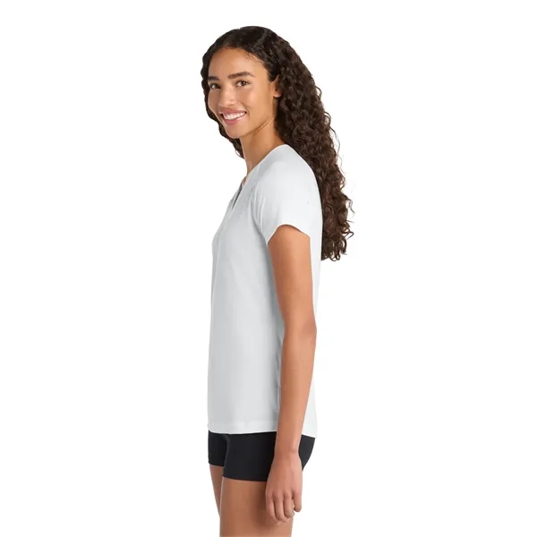 Sport-Tek Women's Ultimate Performance V-Neck. - Sport-Tek Women's Ultimate Performance V-Neck. - Image 22 of 24