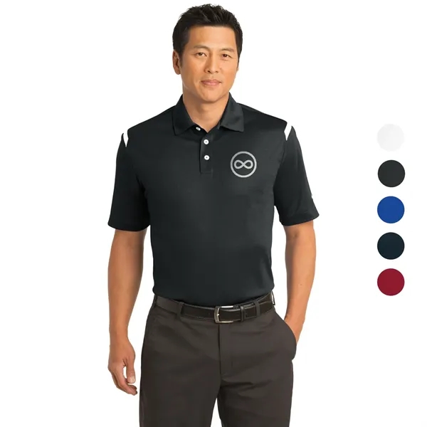 Nike Dri-FIT Shoulder Stripe Polo - Nike Dri-FIT Shoulder Stripe Polo - Image 0 of 13
