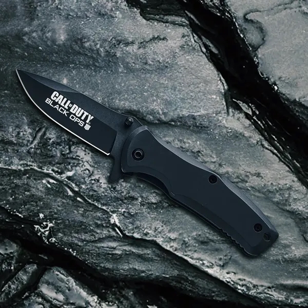 CEDAR CREEK® APEX POCKET KNIFE - BLACK