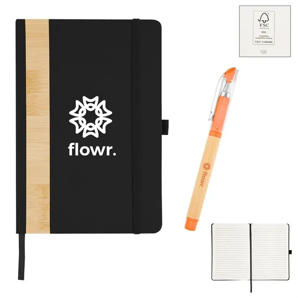 Verse Bamboo Journal With Pen - Verse Bamboo Journal With Pen - Image 4 of 7