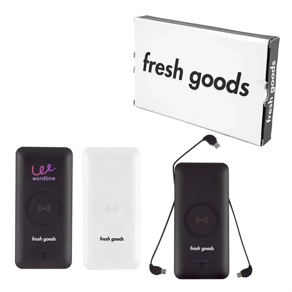 Fresh Goods 5-In-1 Wireless Power Bank - Fresh Goods 5-In-1 Wireless Power Bank - Image 0 of 2