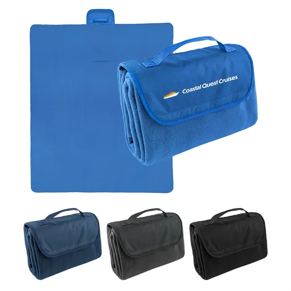 Extra Large rPET Roll-Up Blanket - Extra Large rPET Roll-Up Blanket - Image 0 of 12