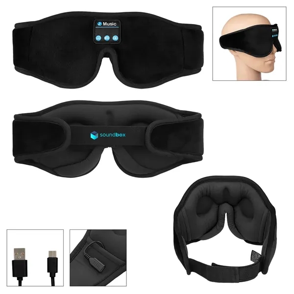 Lullaby Sleep Mask With Wireless Speakers - Lullaby Sleep Mask With Wireless Speakers - Image 0 of 1