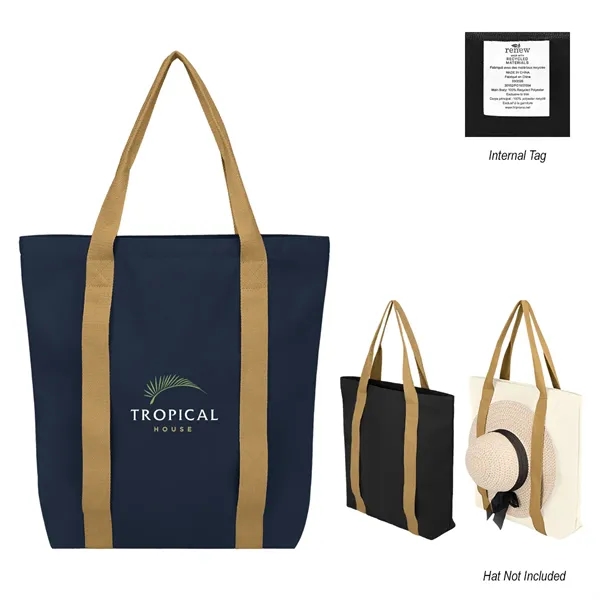 Sunset Boulevard rPET Tote Bag - Sunset Boulevard rPET Tote Bag - Image 0 of 3