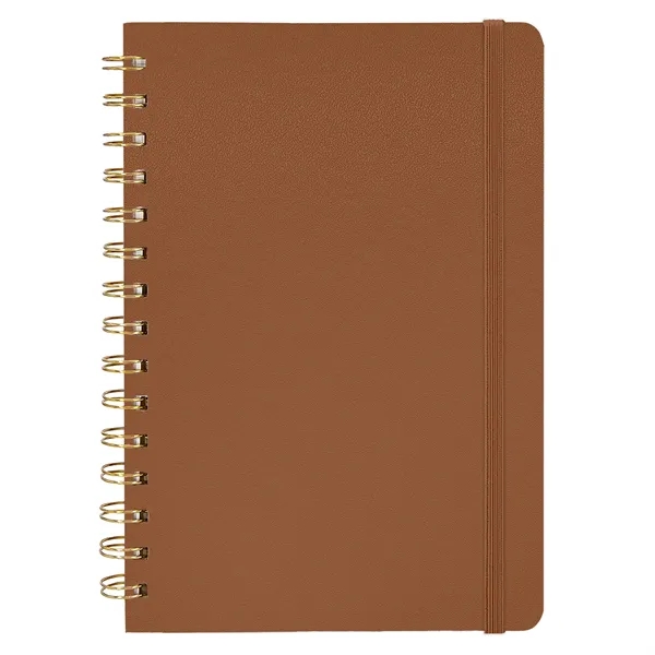 PAPERAGE® Spiral Hardcover Lined Notebook with 160 Pages - PAPERAGE® Spiral Hardcover Lined Notebook with 160 Pages - Image 4 of 13