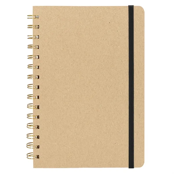 PAPERAGE® Spiral Hardcover Lined Notebook with 160 Pages - PAPERAGE® Spiral Hardcover Lined Notebook with 160 Pages - Image 5 of 13