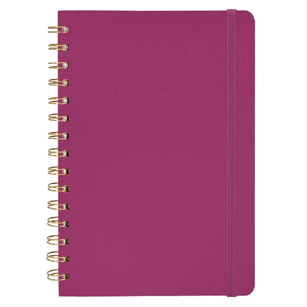 PAPERAGE® Spiral Hardcover Lined Notebook with 160 Pages - PAPERAGE® Spiral Hardcover Lined Notebook with 160 Pages - Image 9 of 13