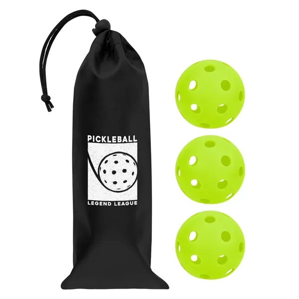 Custom Pickleball Indoor Ball Set