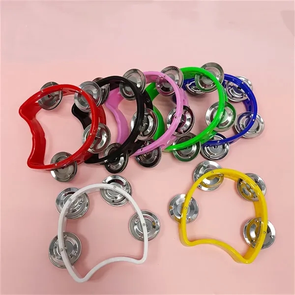 Plastic Semicircular Tambourine for Kids - Plastic Semicircular Tambourine for Kids - Image 1 of 5